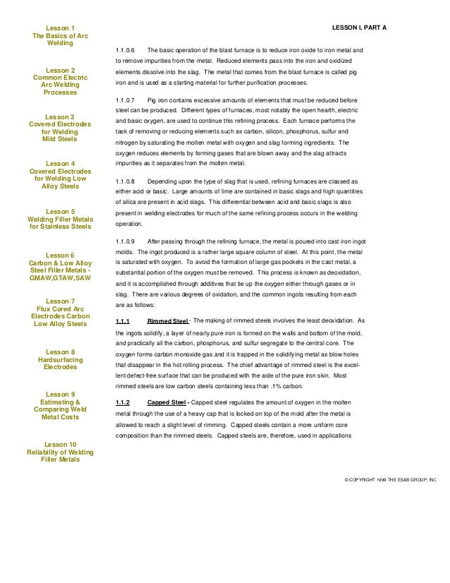 Esab Welding Consumables Handbook Pdf